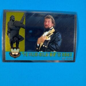"The Million-Dollar Man" Ted DiBiase 2006 Topps Heritage Chrome WWE Card #88